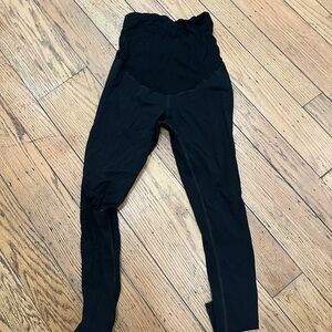 Seraphine black maternity leggings